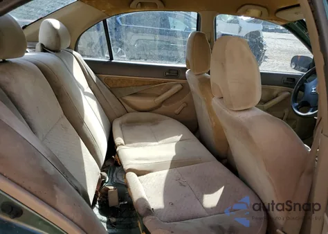 2004 Honda Civic Dx Vp из США, поврежденный, VIN 2HGES16334H634591